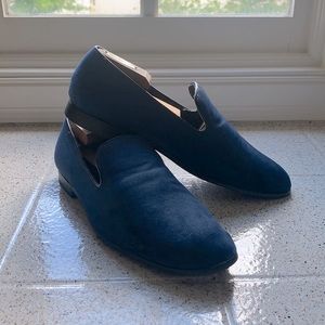 Giorgio Brutini Velvet Smoker Pump Slip-On Loafer